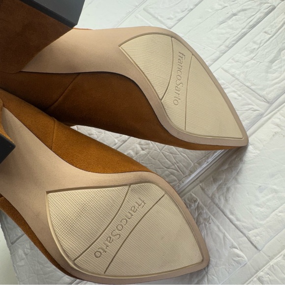 Franco Sarto Women's Venture Bootie In Whisky Color Size 6 - Picture 16 of 16